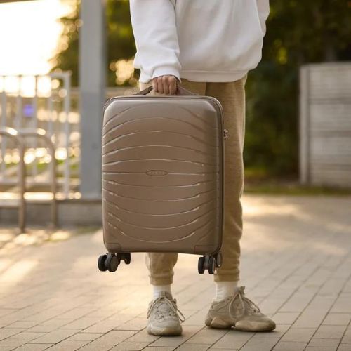 Valigia da viaggio a mano KADVA Brava 40 l beige