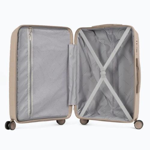 Valigia da viaggio media KADVA Brava 78 l beige