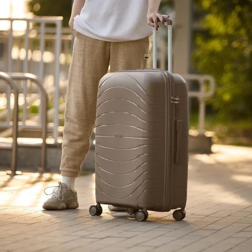 Valigia da viaggio grande KADVA Brava 115 l beige