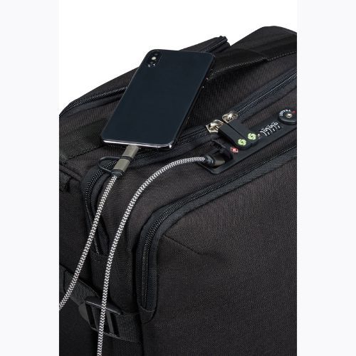 Samsonite Securipack Valigia da viaggio 39 l acciaio nero