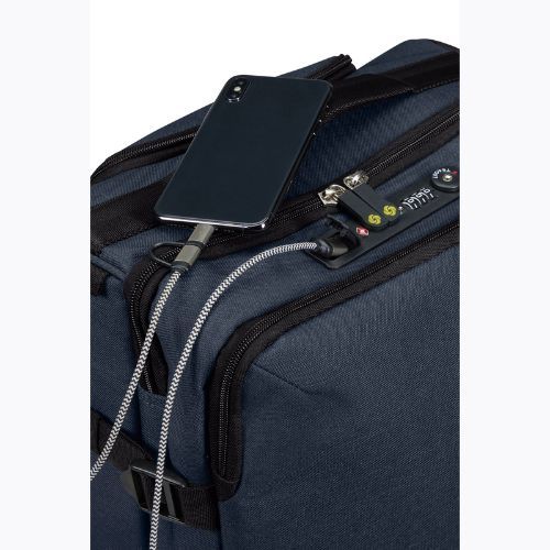 Samsonite Securipack Valigia da viaggio 39 l blu eclissi