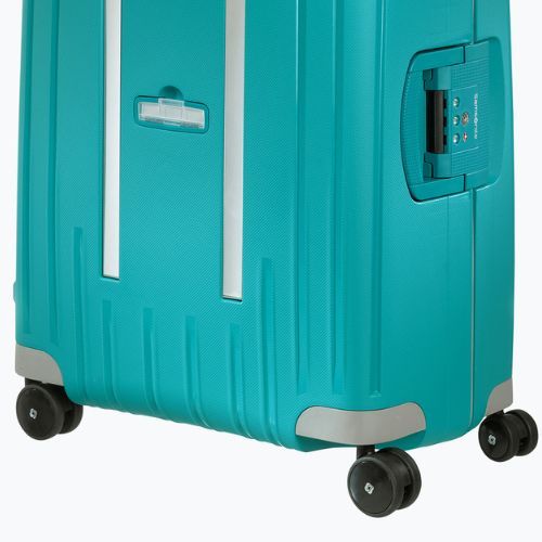 Samsonite S'cure Spinner valigia da viaggio 79 l blu acqua