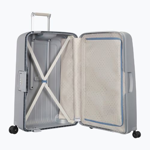 Samsonite S'cure Spinner 79 l argento custodia da viaggio