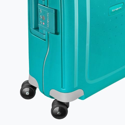 Samsonite S'cure Spinner valigia da viaggio 34 l blu acqua