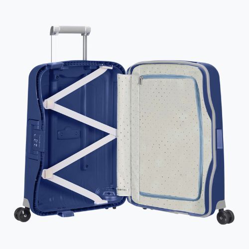 Samsonite S'cure Spinner valigia da viaggio 34 l blu scuro