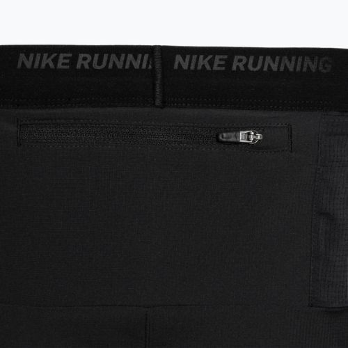 Pantaloncini da corsa da uomo Nike Dri-Fit Stride 5" Slip-Lined nero/nero
