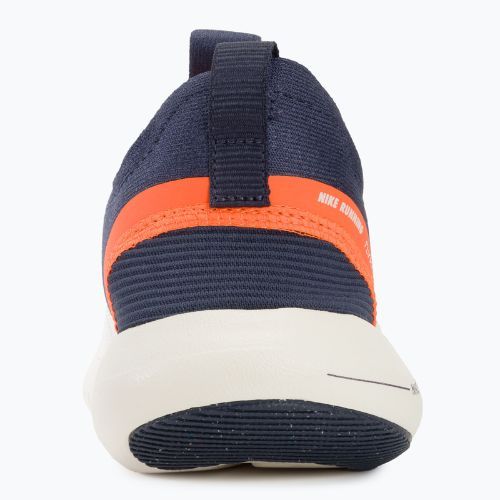 Uomo Nike Free Run Flyknit Next Nature scarpe da corsa luce minerale di ferro / vela / totale arancione / tuono blu