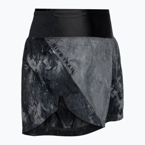 Pantaloncini da corsa Nike Trail Repel 3" da donna, nero/nero