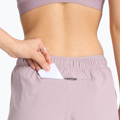 Pantaloncini New Balance da donna 2IN1 3" vino ghiaccio
