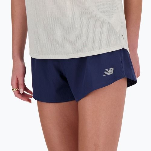 Pantaloncini da donna New Balance RC Seamless 3" blu