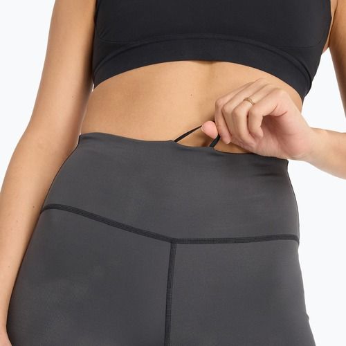 Leggings da corsa da donna New Balance Athletics Reflective Heat High Rise top nero