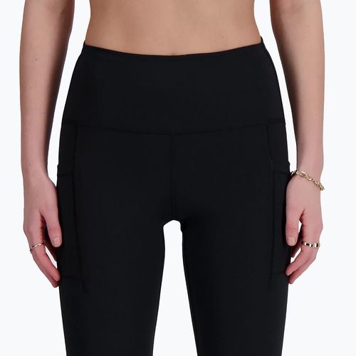 Leggings donna New Balance Sleek Pocket High Rise nero