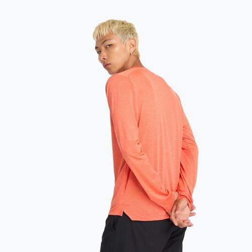 Uomo New Balance Athletics neo flame heather a maniche lunghe