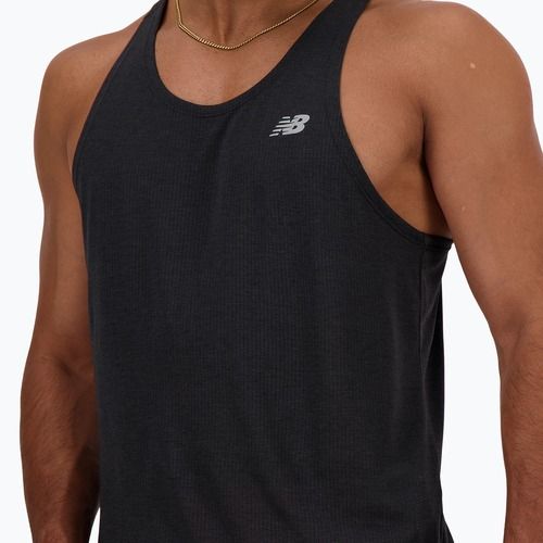 Canotta da uomo New Balance Singletics nero