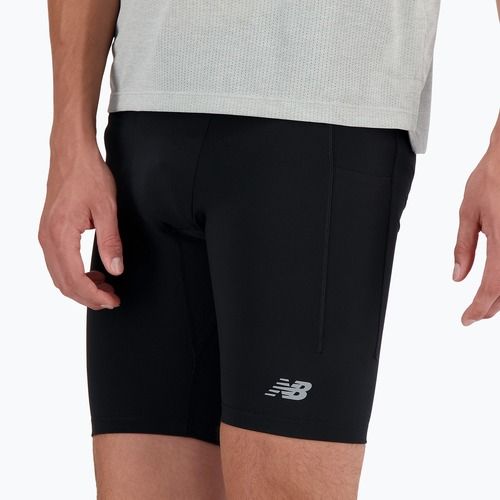 Pantaloncini New Balance Athletics Sleek Run da uomo, nero