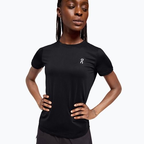 Maglietta da corsa da donna On Core-T nero