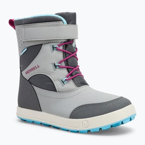 Merrell Snow Storm 3.0 Wtrpf grigio/turchese stivali da neve per bambini