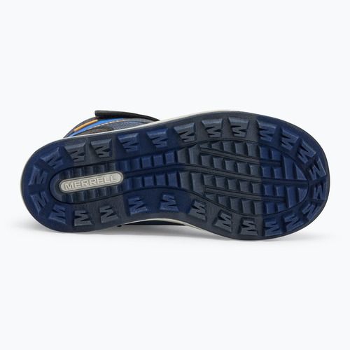 Merrell Snow Storm 3.0 Wtrpf blu/nero/arancio stivali da neve per bambini