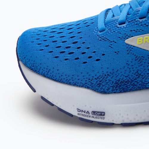 Scarpe da corsa da uomo Brooks Ghost 16 blu elettrico/navy/limone