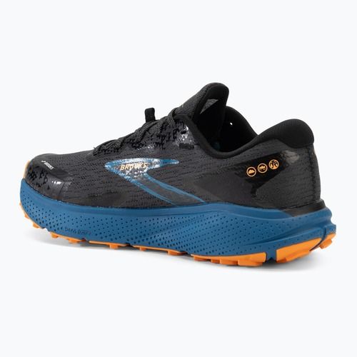 Brooks Divide 5 scarpe da corsa da uomo ebano/zaffiro blu/arancio