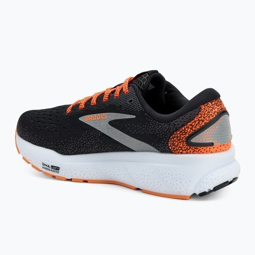 Brooks Ghost 16 scarpe da corsa da donna nero/arancio/bianco