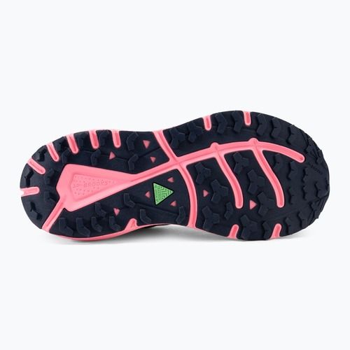 Brooks Divide 5 scarpe da corsa donna grigio blu/rosa/lime