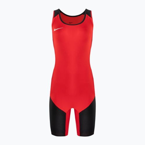 Body da lotta da donna Nike Weightlifting Singlet scarlet/black