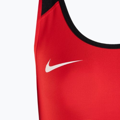 Body da lotta femminile Nike Weightlifting Singlet scarlet/black