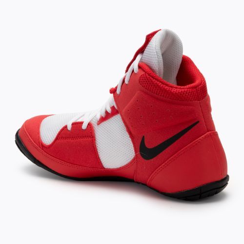 Scarpe da wrestling Nike Fury university red/white/black