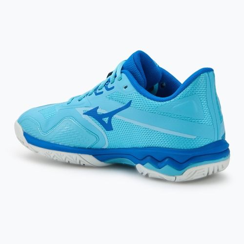 Scarpe da tennis da donna Mizuno Wave Exceed Light 2 AC blu fiume/bianco/blu marino