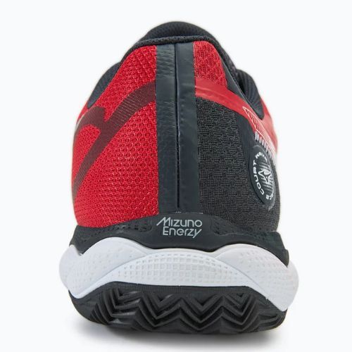 Mizuno Wave Enforce Court Padel salsa/bianco/vulcano scarpe padel