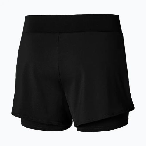 Pantaloncini da tennis da donna Mizuno Flex Short nero