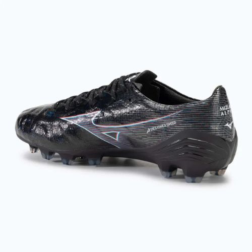 Scarpe da calcio da uomo Mizuno α Pro FG nero/rosso fuoco/801 c