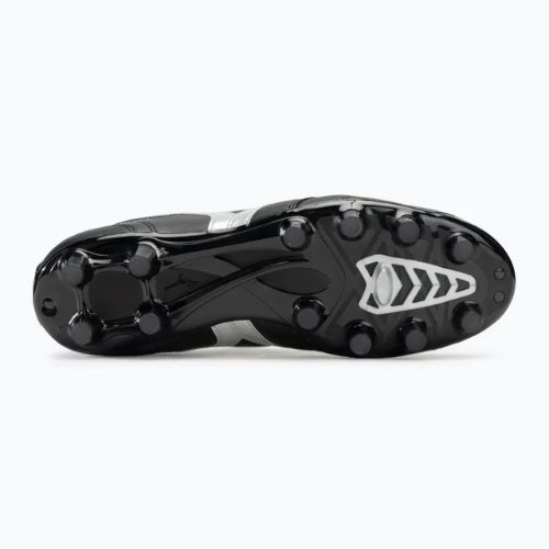 Scarpe da calcio Mizuno Morelia II Pro MD uomo nero/galassia argento/ombra scura