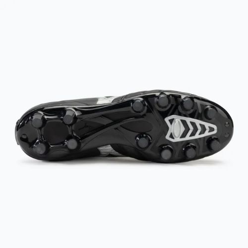 Scarpe da calcio Mizuno Morelia Neo IV Pro FG uomo nero/galassia argento