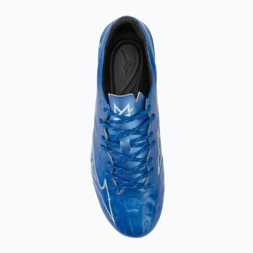 Scarpe da calcio da uomo Mizuno α Pro FG bianco/blu laser/oro