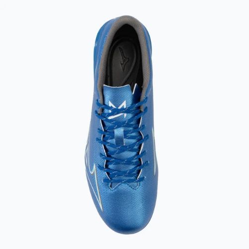 Scarpe da calcio da uomo Mizuno α Select FG bianco/blu laser/oro