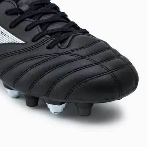 Scarpe da calcio Mizuno Morelia Neo IV Pro MIX uomo nero/argento galassia