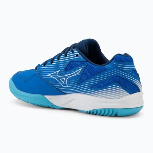 Mizuno Cyclone Speed 4 scarpe da pallavolo blu mugen/bianco/blu estense