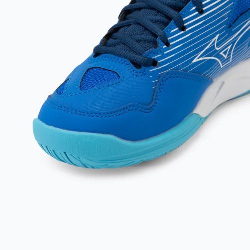 Mizuno Cyclone Speed 4 scarpe da pallavolo blu mugen/bianco/blu estense