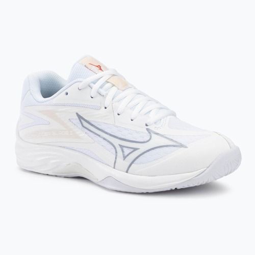Scarpe da pallavolo da donna Mizuno Thunder Blade Z bianco/aleuziano/rosa nuvola