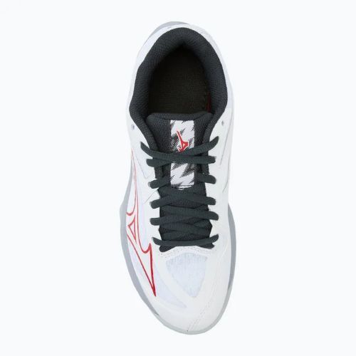 Scarpe da pallavolo per bambini Mizuno Lightning Star Z7 bianco/salsa/nero