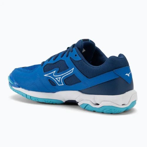 Scarpe da pallamano da uomo Mizuno Wave Phantom 3 blu mugen/bianco/blu estense