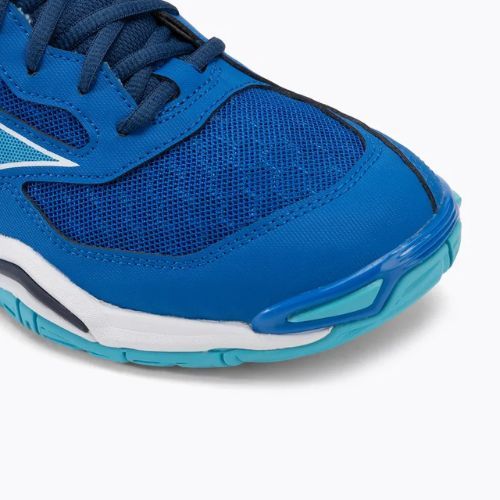 Scarpe da pallamano da uomo Mizuno Wave Phantom 3 blu mugen/bianco/blu estense