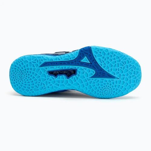 Scarpe da pallamano da uomo Mizuno Wave Stealth Neo 2 Mid blu mugen/bianco/blu estense