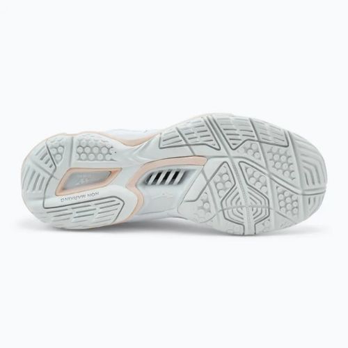 Scarpe da pallamano da donna Mizuno Wave Phantom 3 bianco/aleuziano/rosa nuvoloso