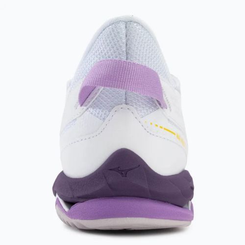 Scarpe da pallamano da donna Mizuno Wave Mirage 5 bianco/patria viola/quince