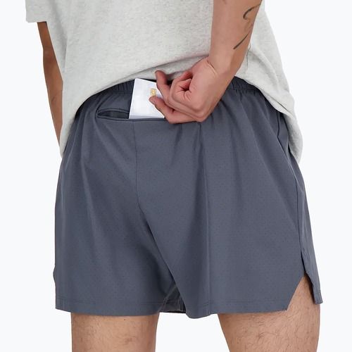 Pantaloncini New Balance RC Seamless 5" da uomo, grafite