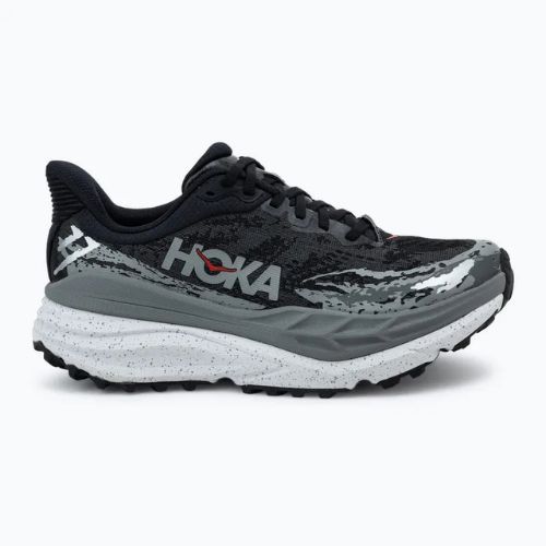 Scarpe da corsa da uomo HOKA Stinson 7 nero/arancio esterno
