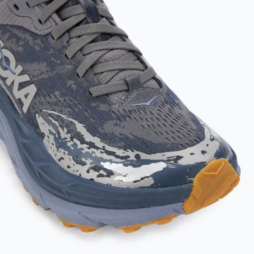Scarpe da corsa da uomo HOKA Stinson 7 satellite grigio/varsity navy